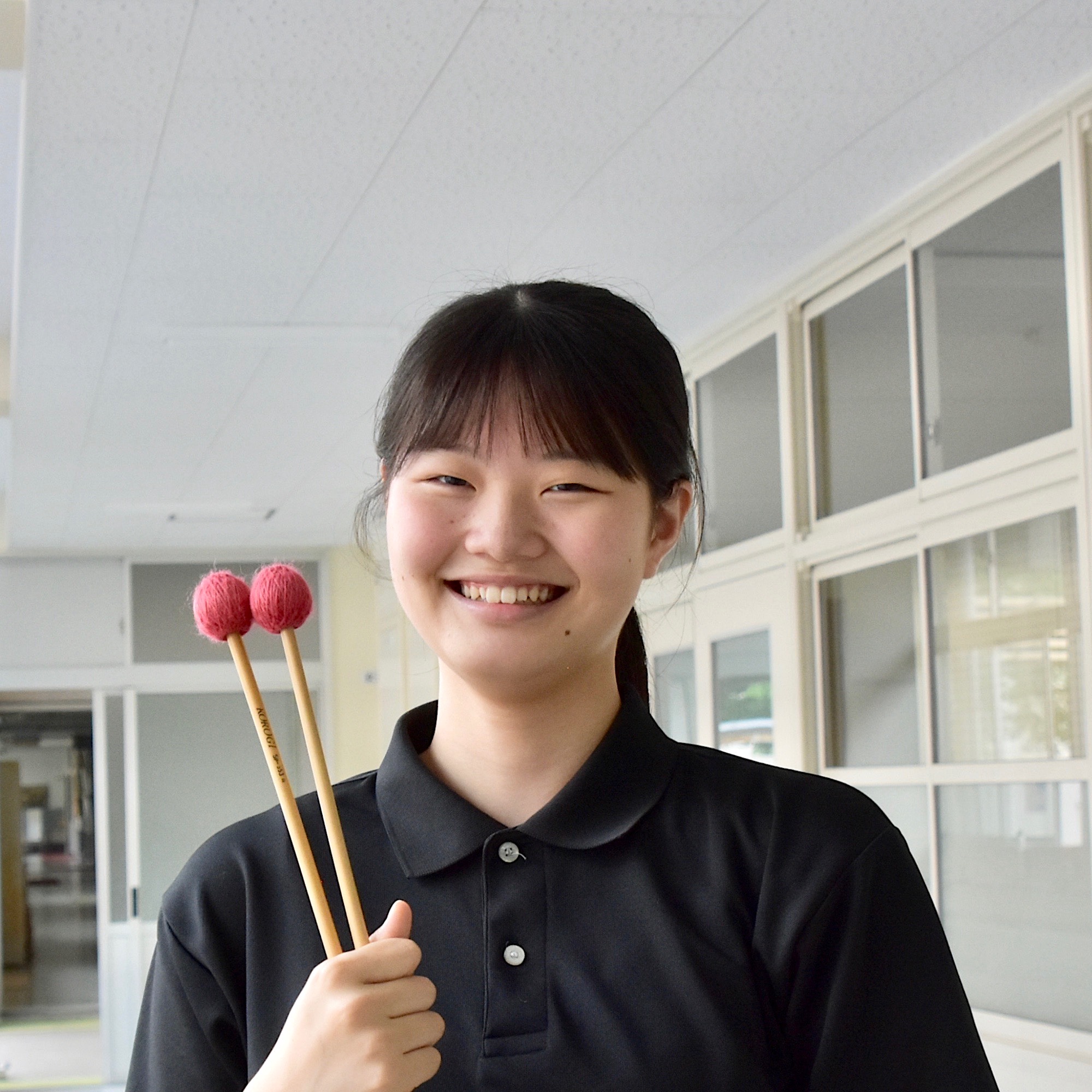 大分鶴崎高校吹奏楽部　湯浅莉子（3年）　file.552