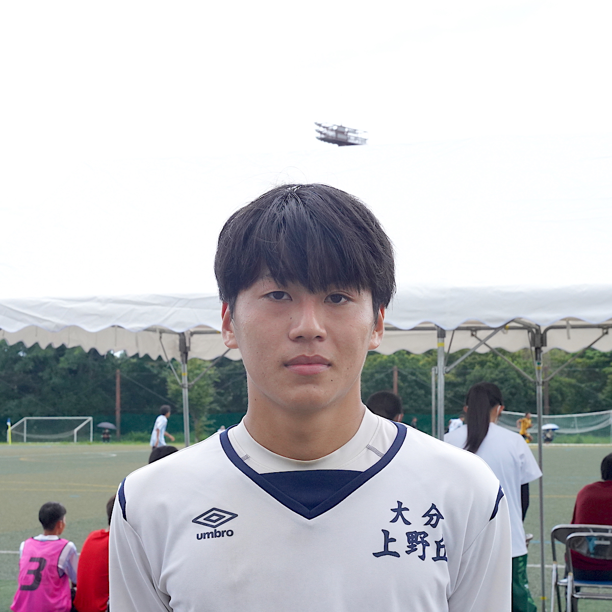 大分上野丘高校サッカー部　柳井遼平（３年）　file.553