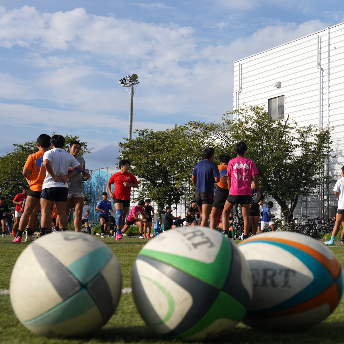 国体　ラグビー少年男子　大分東明が単独チームでベスト４を目指す