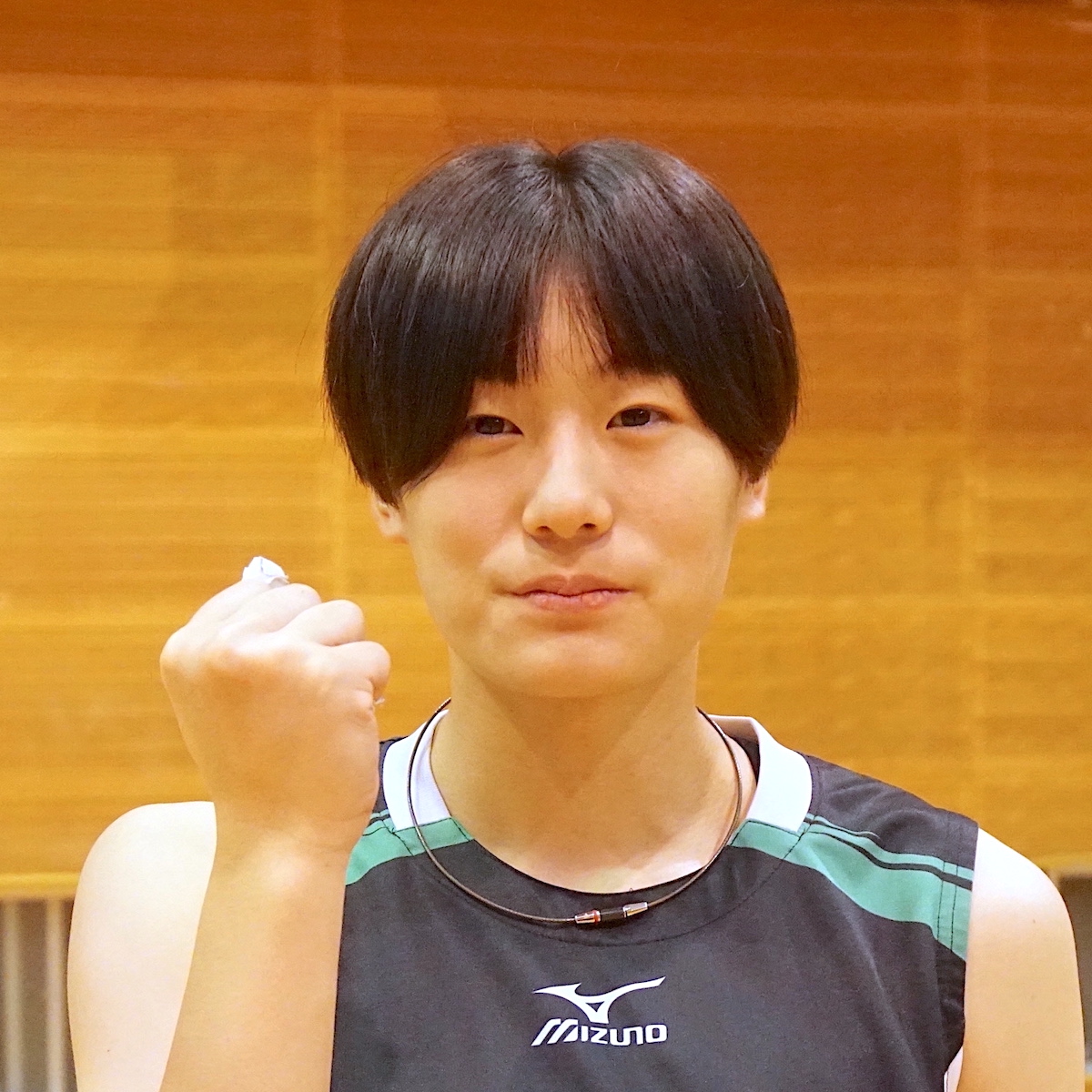 臼杵高校バレーボール部　岡田花奈（３年）　file.563