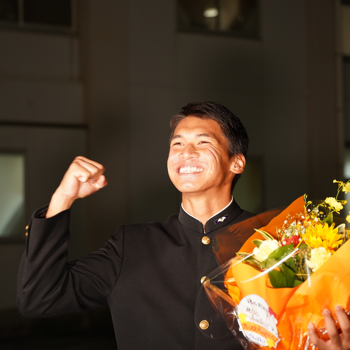 ドラフト会議　古川雄大（佐伯鶴城３年）が２位指名で埼玉西武へ　球界最強バッターを目指す　【大分県】