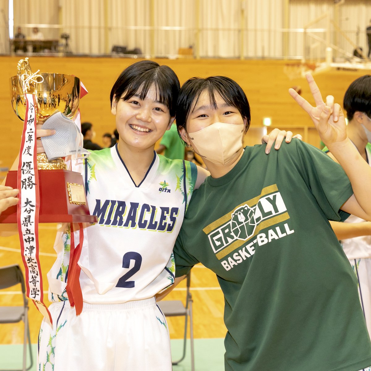 ウインターカップ県予選　バスケットボール女子　守備強化が実り、圧勝した大分　【大分県】