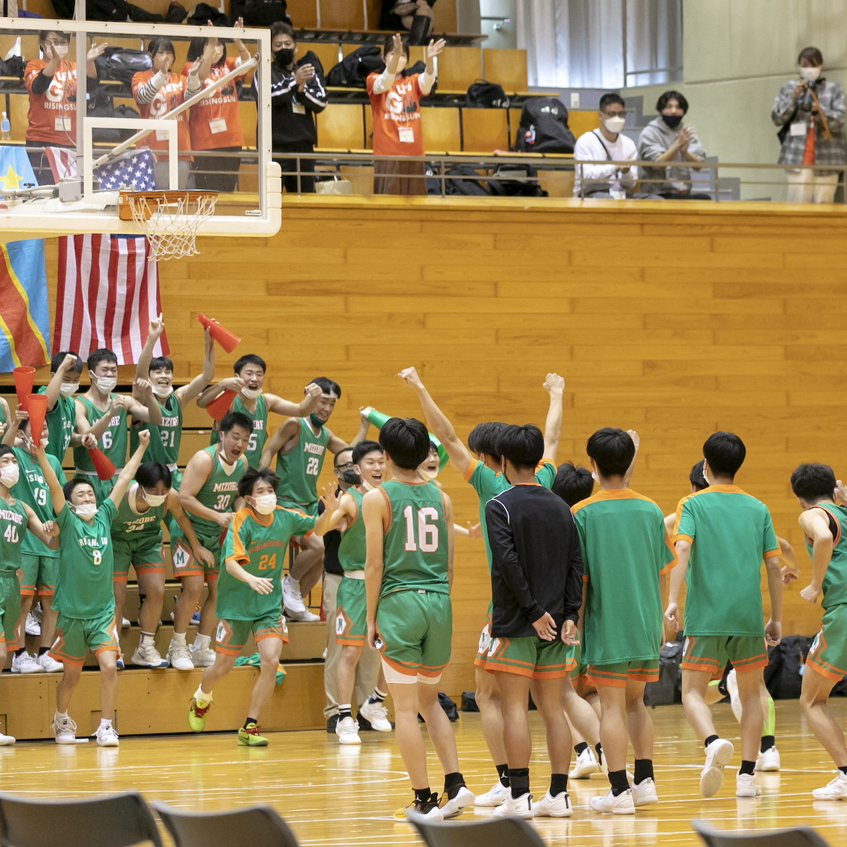 ウインターカップ県予選　バスケットボール男子　後半に勢いづいた別府溝部学園が２年連続４度目の優勝　【大分県】