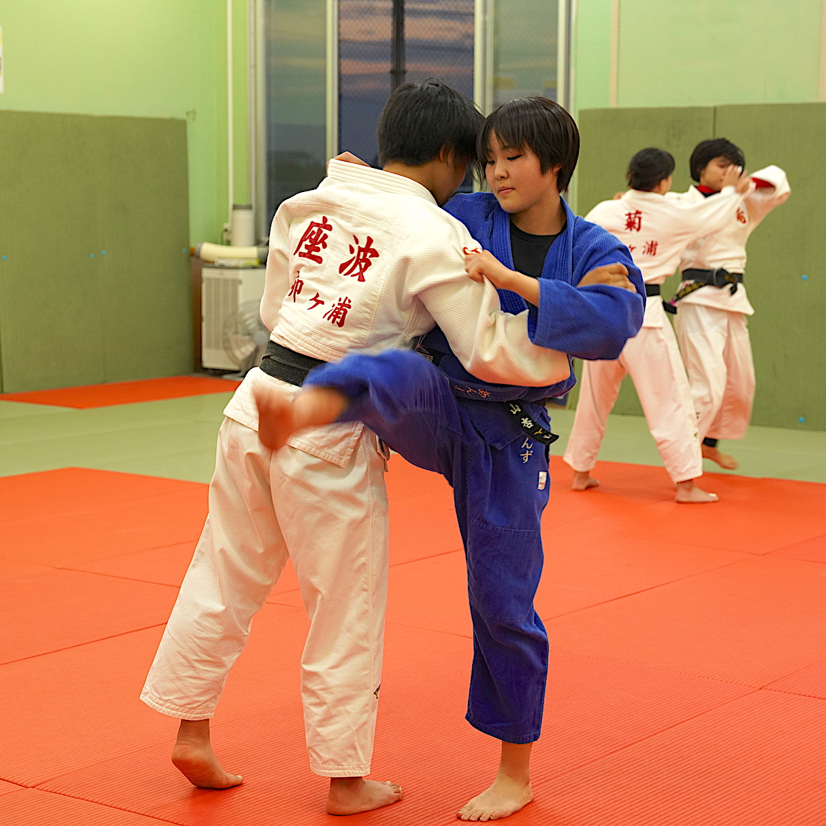 柔道女子　全国選手権に向けて団体戦と個人戦の全階級制覇を目指す柳ケ浦　【大分県】