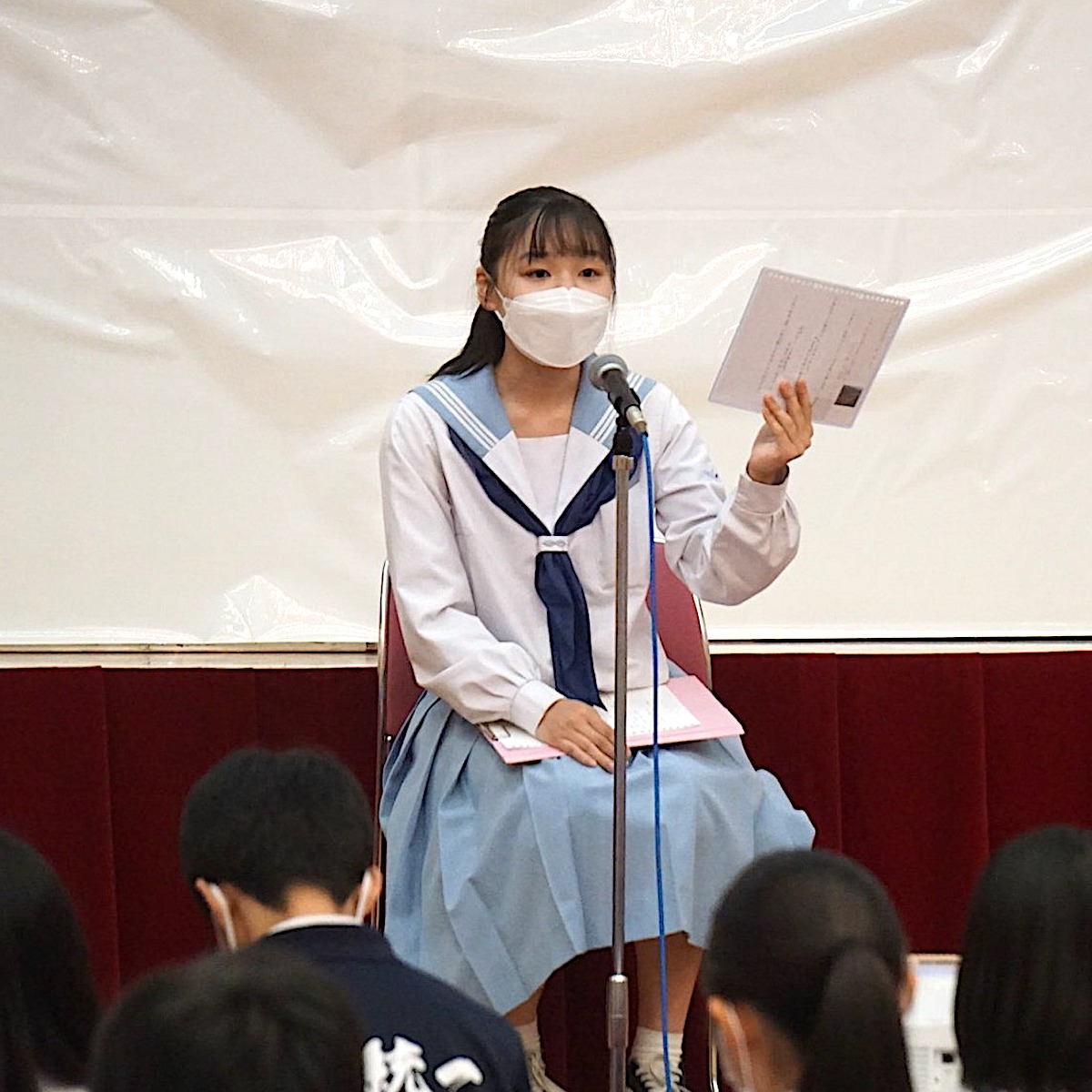 放送との出会いから生まれた「夢」を追い掛ける　大分上野丘放送部　小野真由子（3年）　【大分県】