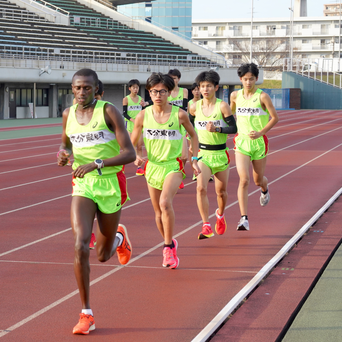 全国大会冬の陣（５）　駅伝男子　粒ぞろいのメンバーで高速レースを制し、悲願の表彰台を狙う大分東明　【大分県】