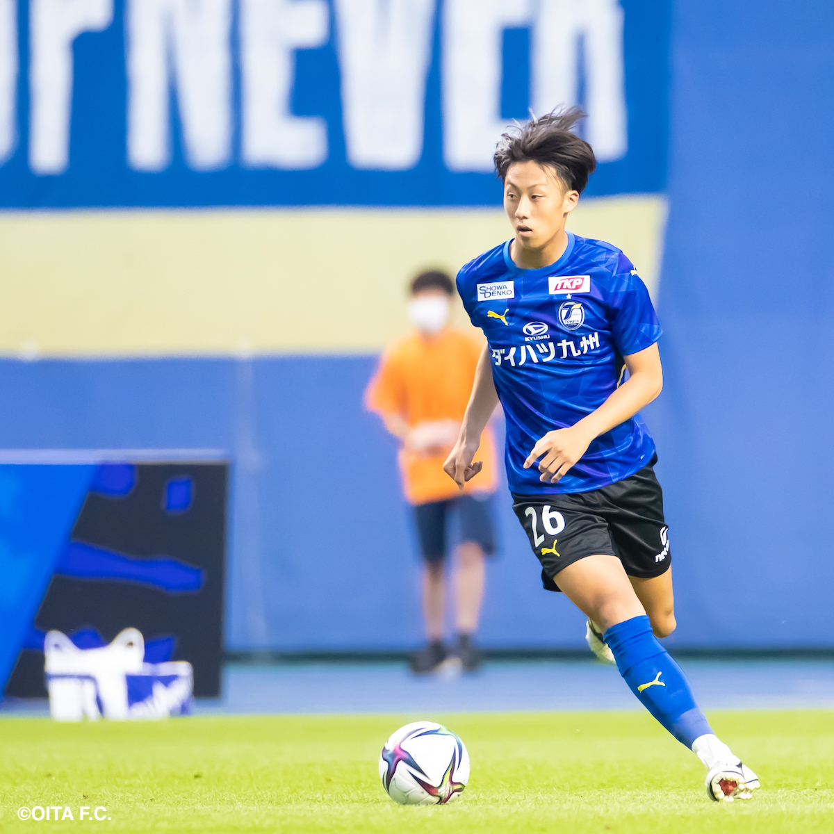 スター候補生インタビュー（１）　サッカー男子　保田堅心（大分トリニータU－18）　【大分県】