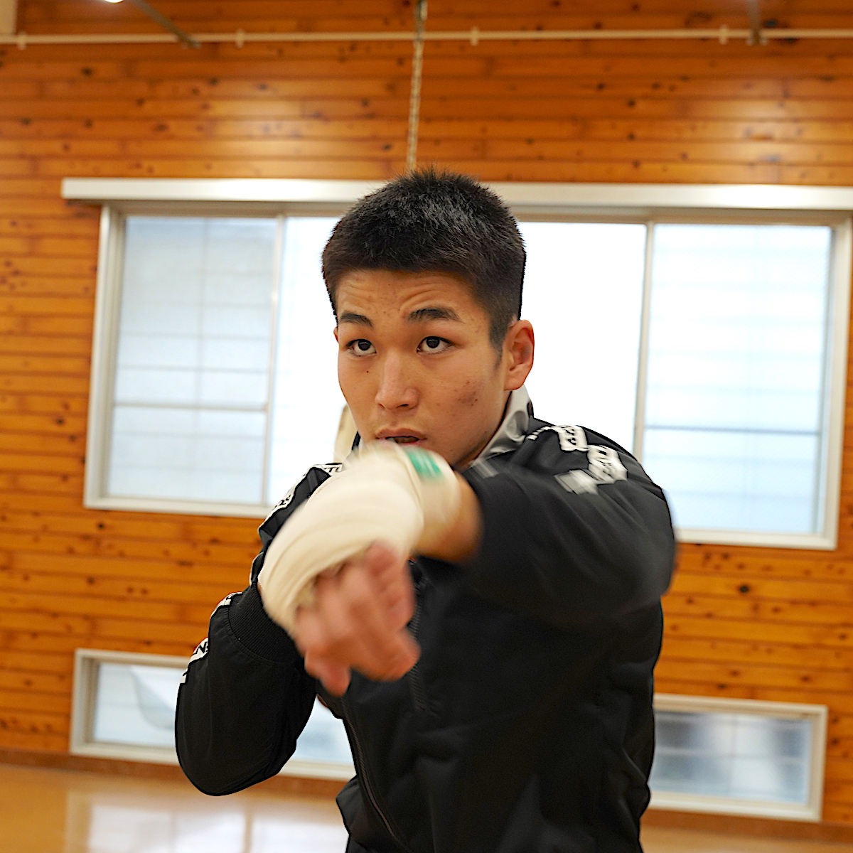 ボクシング　勝つことより強くなることを追い続ける　田中那知（鶴崎工業１年）　【大分県】