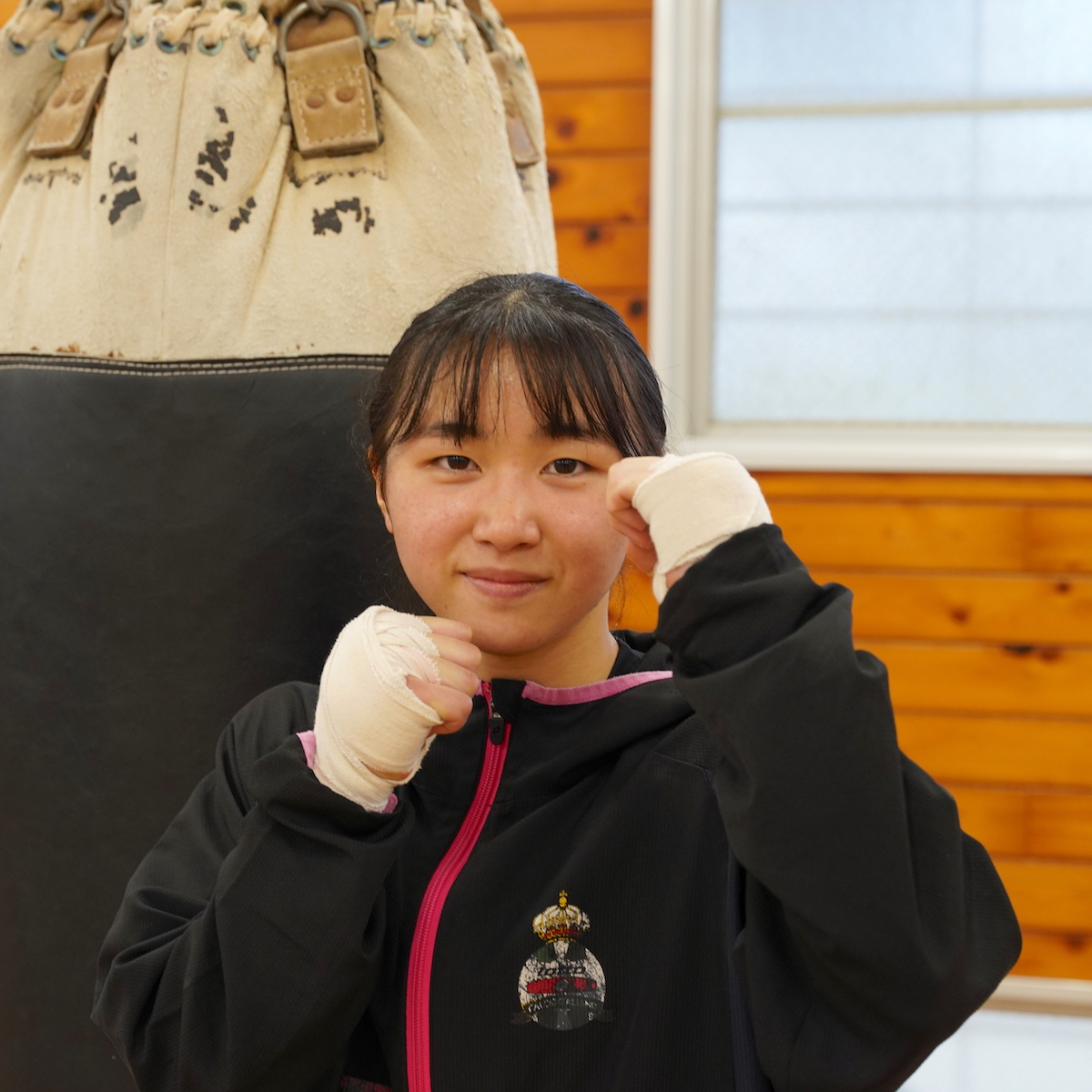 鶴崎工業高校ボクシング部　丸井彩羽（１年）　file.598