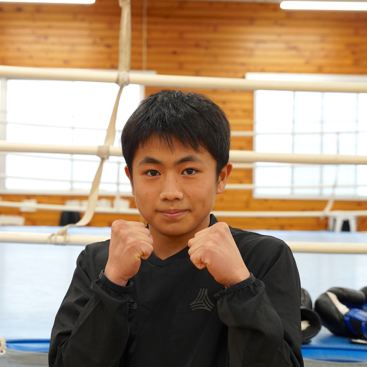 鶴崎工業高校ボクシング部　阿部泰牙（２年）　file.602