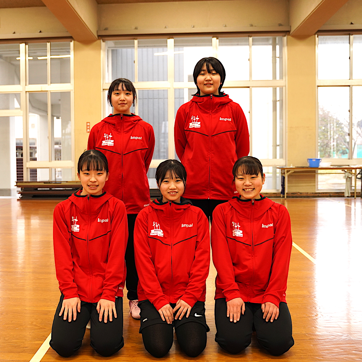 フェンシング女子　フルーレとサーブルで全国ベスト８を目指す大分豊府　【大分県】