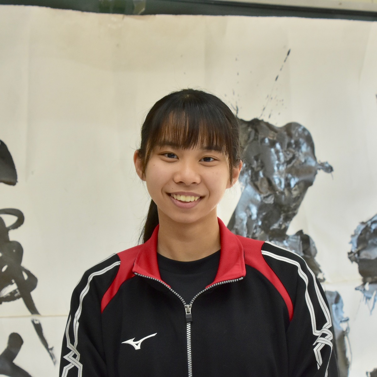大分高校書道部　後藤美羽（３年）　file.612