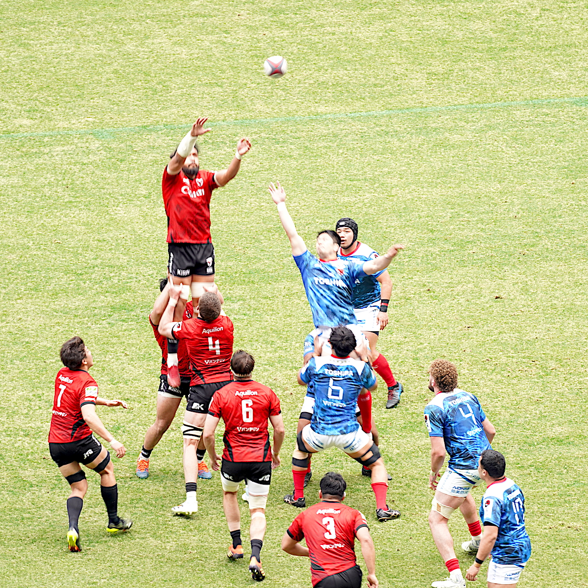 横浜キヤノンイーグルス　第２の活動拠点・大分で勝利しプレーオフに前進　【大分県】