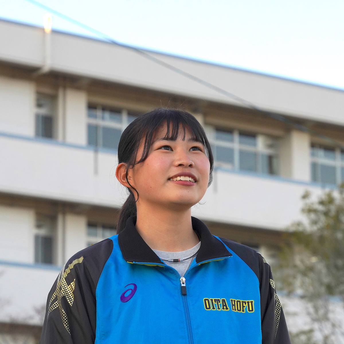 陸上女子　有言実行、「日本一」を達成した佐藤なな（大分豊府２年）　【大分県】