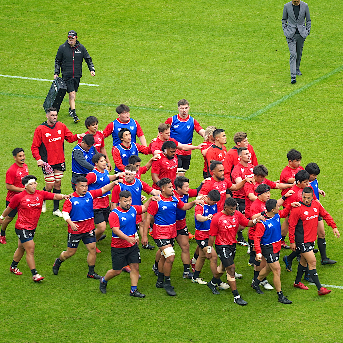 横浜キヤノンイーグルス　第２の本拠地で大勝、プレーオフに弾みつける　【大分県】