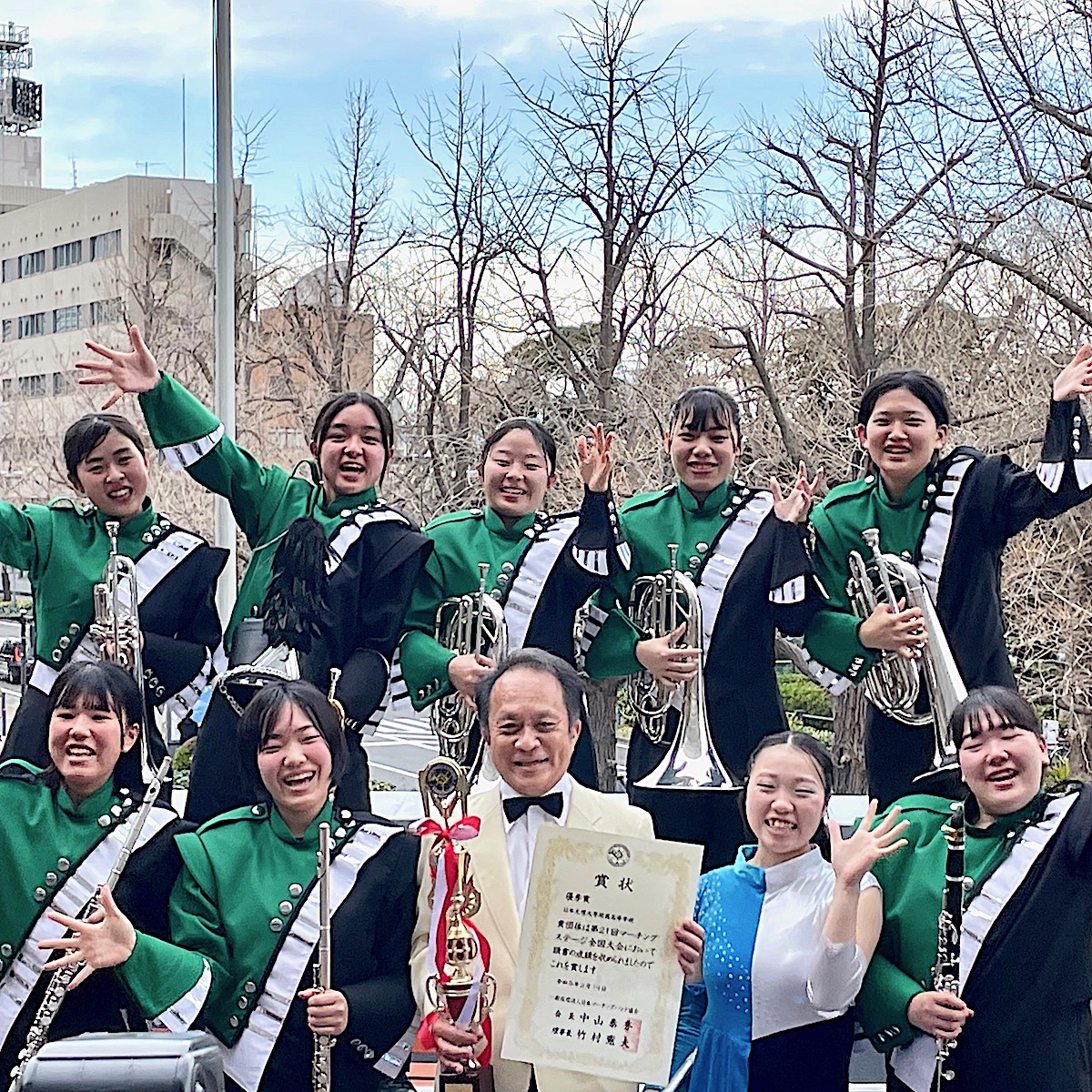 基礎練習を重ね初の全国大会に出場　日本文理大付属高校吹奏楽部　【大分県】