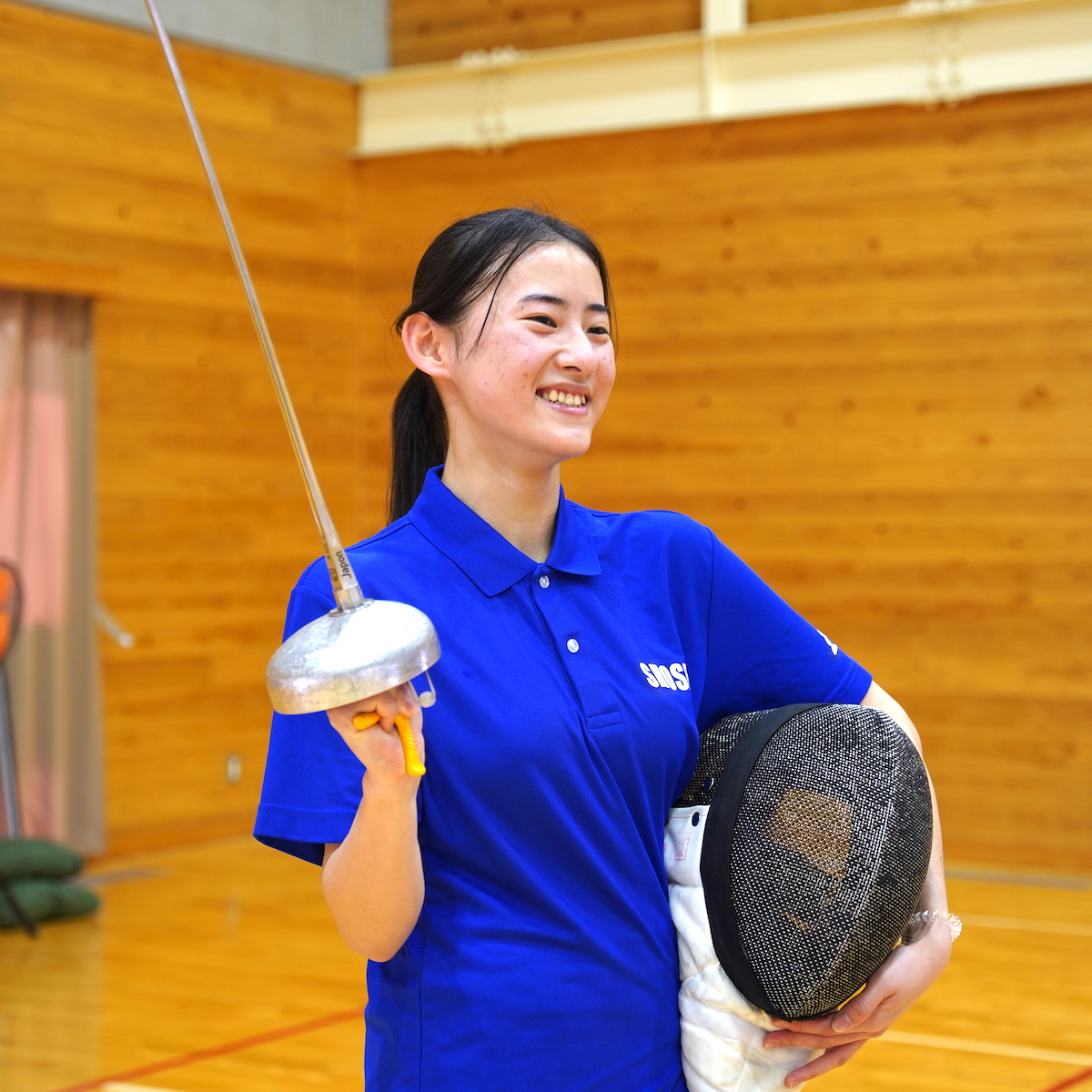 全国高校選抜大会　フェンシング女子　発展途上の別府翔青３人組が準優勝　【大分県】
