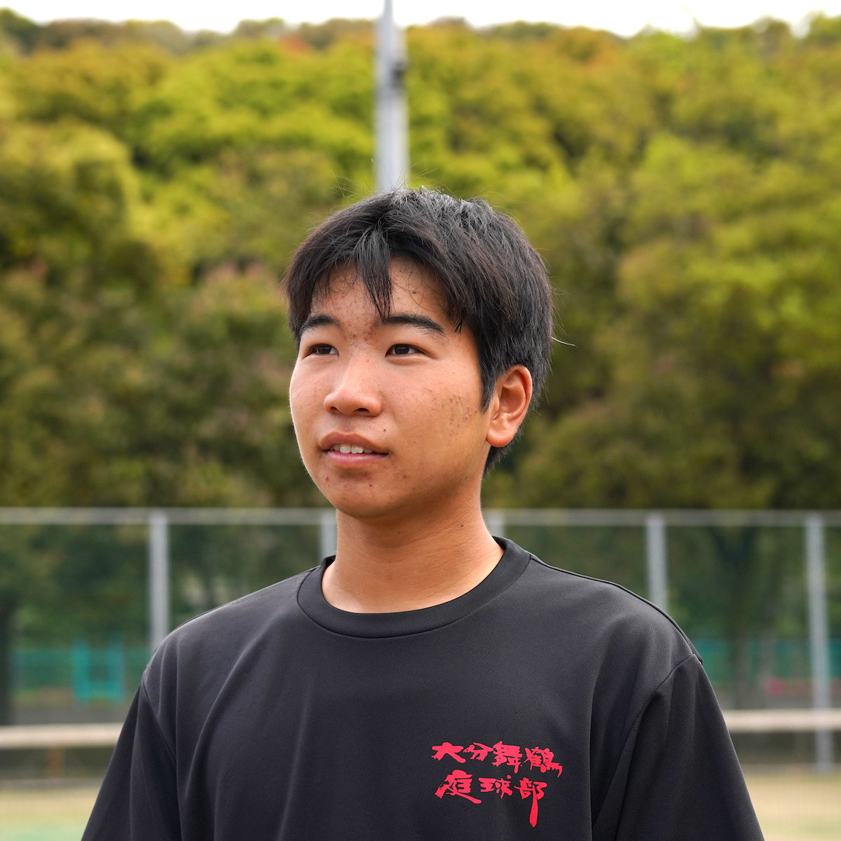 全国高校選抜大会　テニス男子　快進撃が続く川上慶槙（大分舞鶴３年）　【大分県】