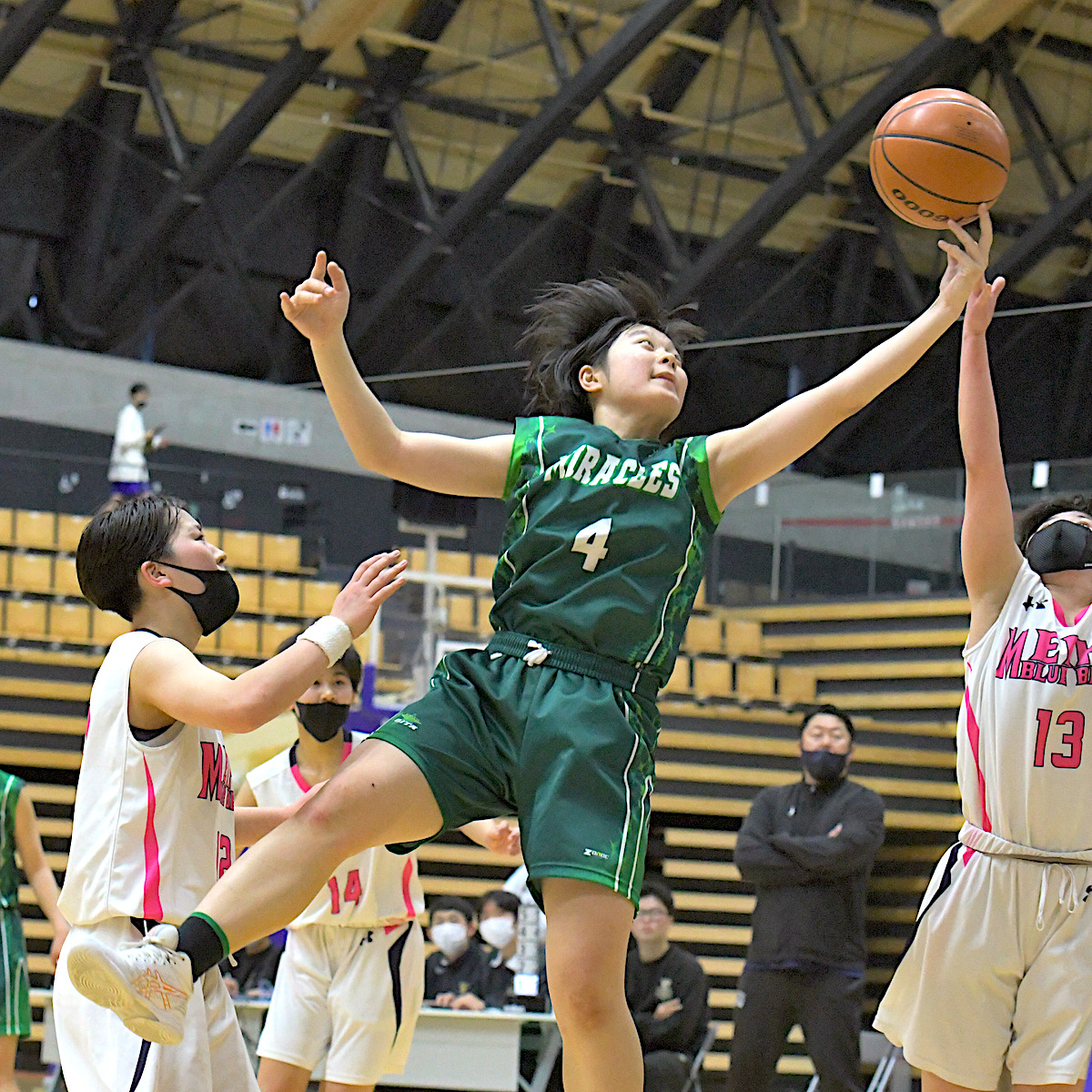 南九州四県対抗選手権県予選　バスケットボール女子　攻守で技術の高さを見せつけた大分が頂点に　【大分県】