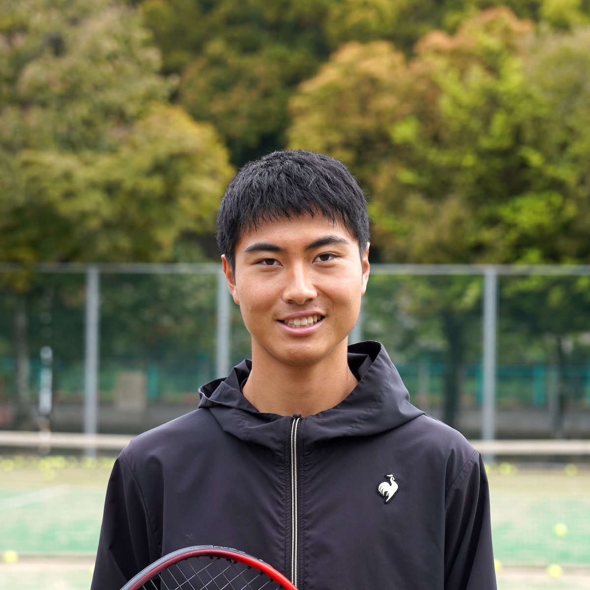 大分舞鶴高校テニス部　冨田竜誠（３年）　file.636