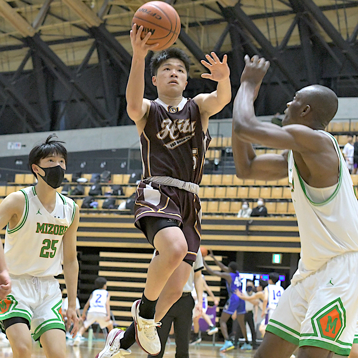 県高校総体前特集　バスケットボール男子（３）　トランジションバスケと精神力の強さで勝ち上がる日田　【大分県】
