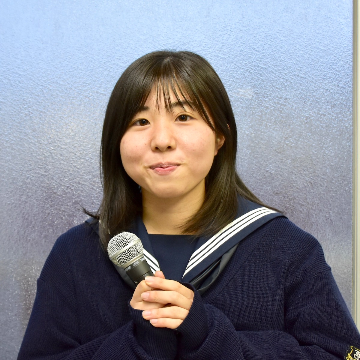 別府鶴見丘高校放送部　塩崎桃子（３年）　file.643