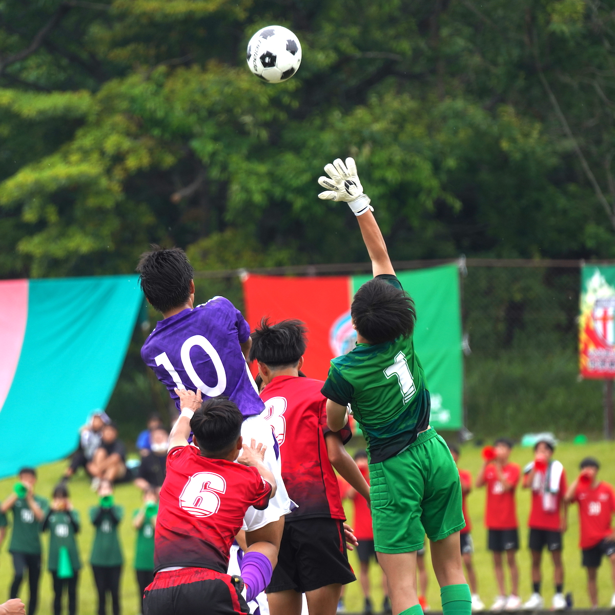 県高校総体　サッカー男子　中津東が一戦必勝で勝ち上がり、７年ぶりの優勝　【大分県】