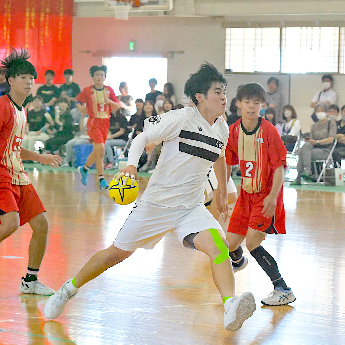 全国高校総体出場校・選手紹介　ハンドボール男子　「得点だけでなく勝利を届ける」小野蒼羽（大分雄城台３年）　【大分県】
