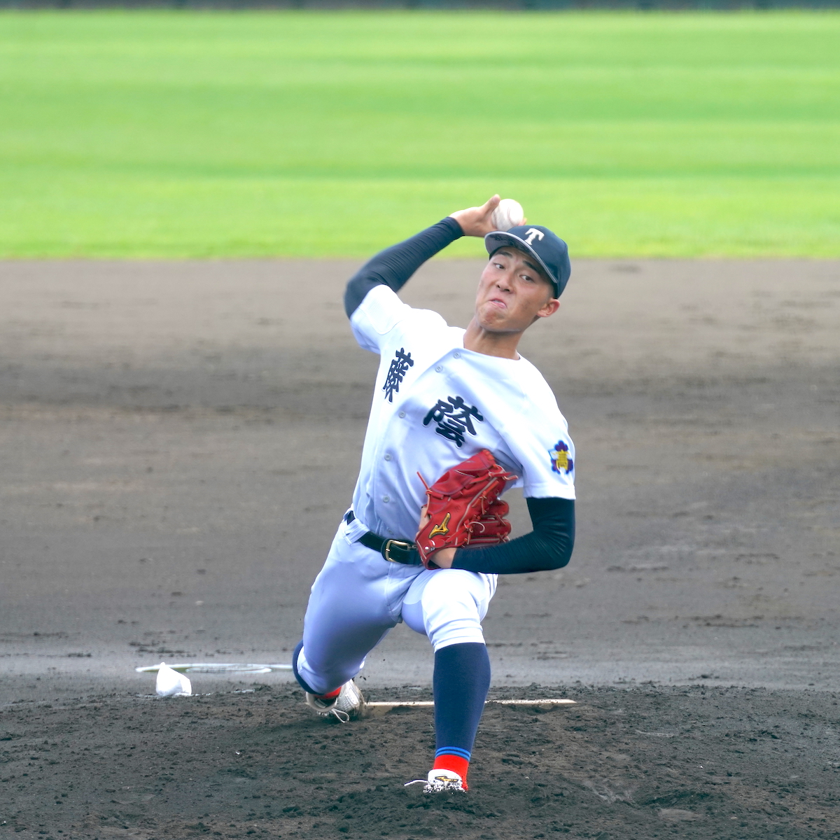 ３年生、夏物語2023　野球　プロ注目の右腕・松石信八（藤蔭３年）、９球で終わった最後の夏　【大分県】