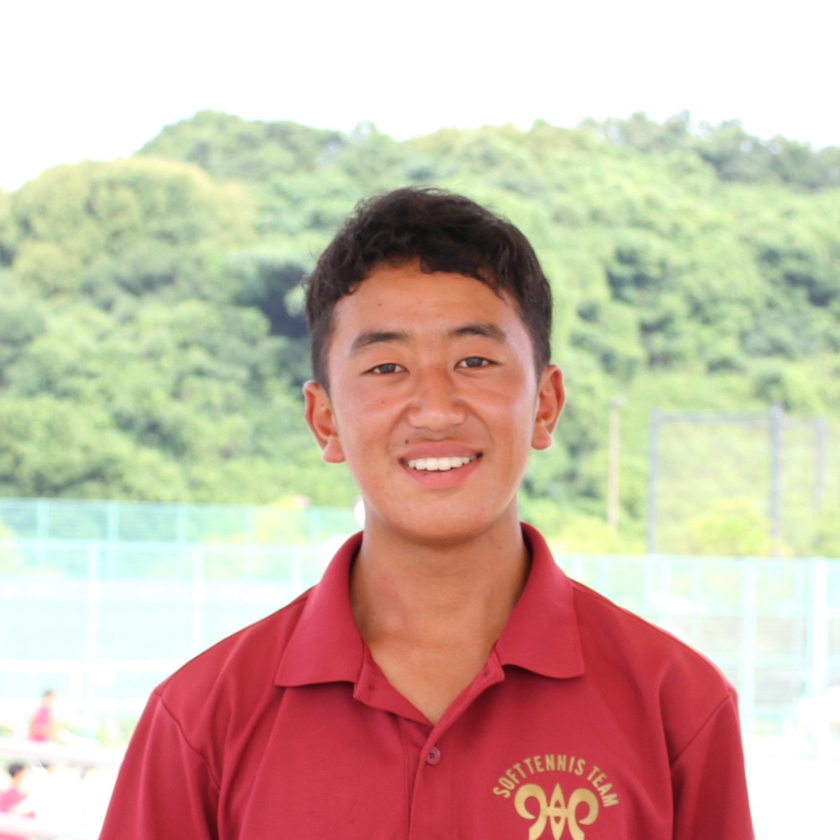 大分高校ソフトテニス部　岡本央睦（３年）　file.659