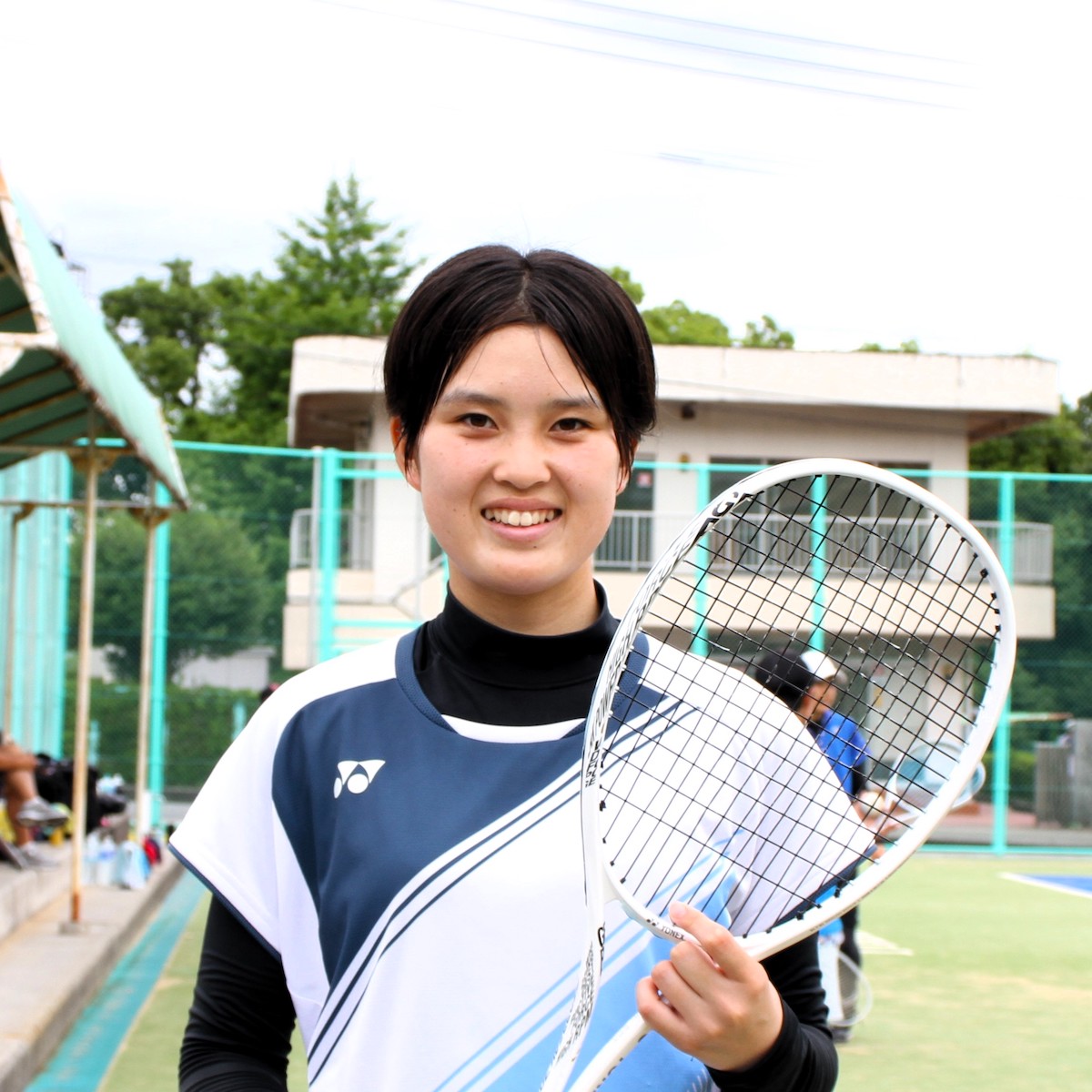 明豊高校ソフトテニス部　河野夏希（３年）　file.662