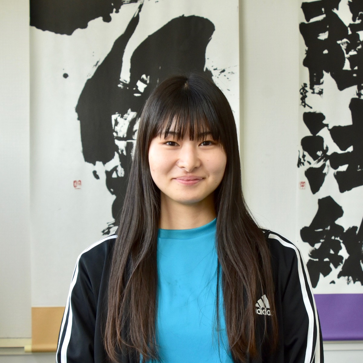 大分南高校書道部　松本那優（３年）　file.666