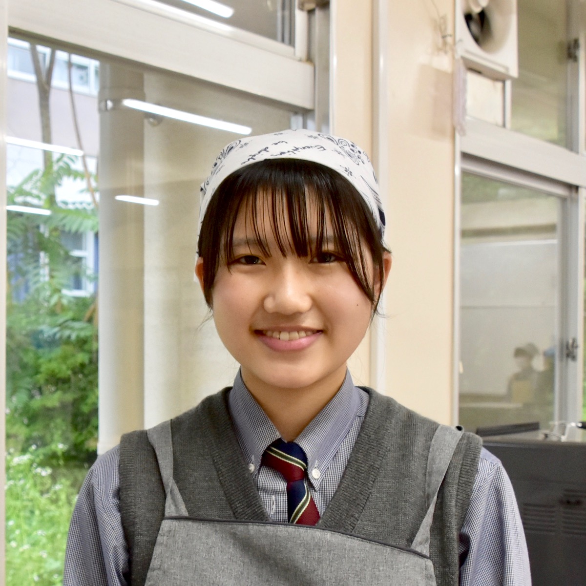 大分西高校家庭部・食物部　麻生涼寧（３年）　file.669