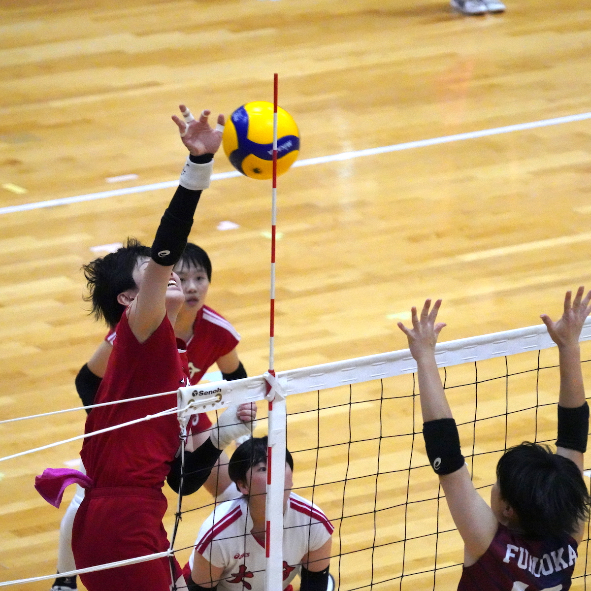 バレーボール女子　全国高校選抜メンバーの東九州龍谷・岡部詩音（３年）　タイ遠征で学び日本一を目指す　【大分県】