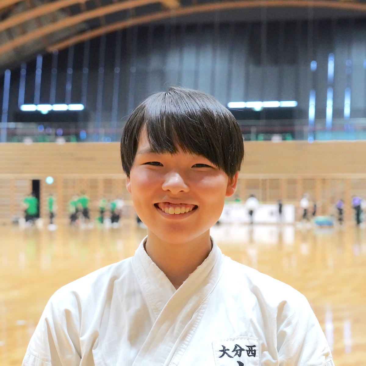 大分西高校なぎなた部　山名七海（２年）　file.681