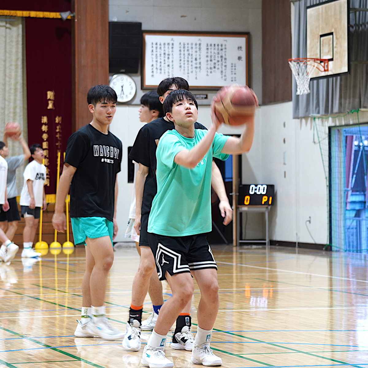 ウインターカップ県予選特集　バスケットボール男子（１）　攻守に隙なしの別府溝部学園、３連覇に向けて視界良好　【大分県】