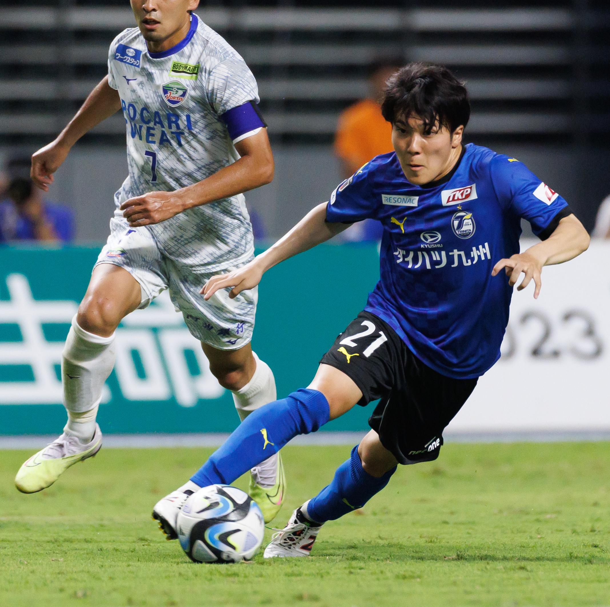 トリニータ　鮎川峻インタビュー「いろいろなバリエーションで常に得点を狙いたい」