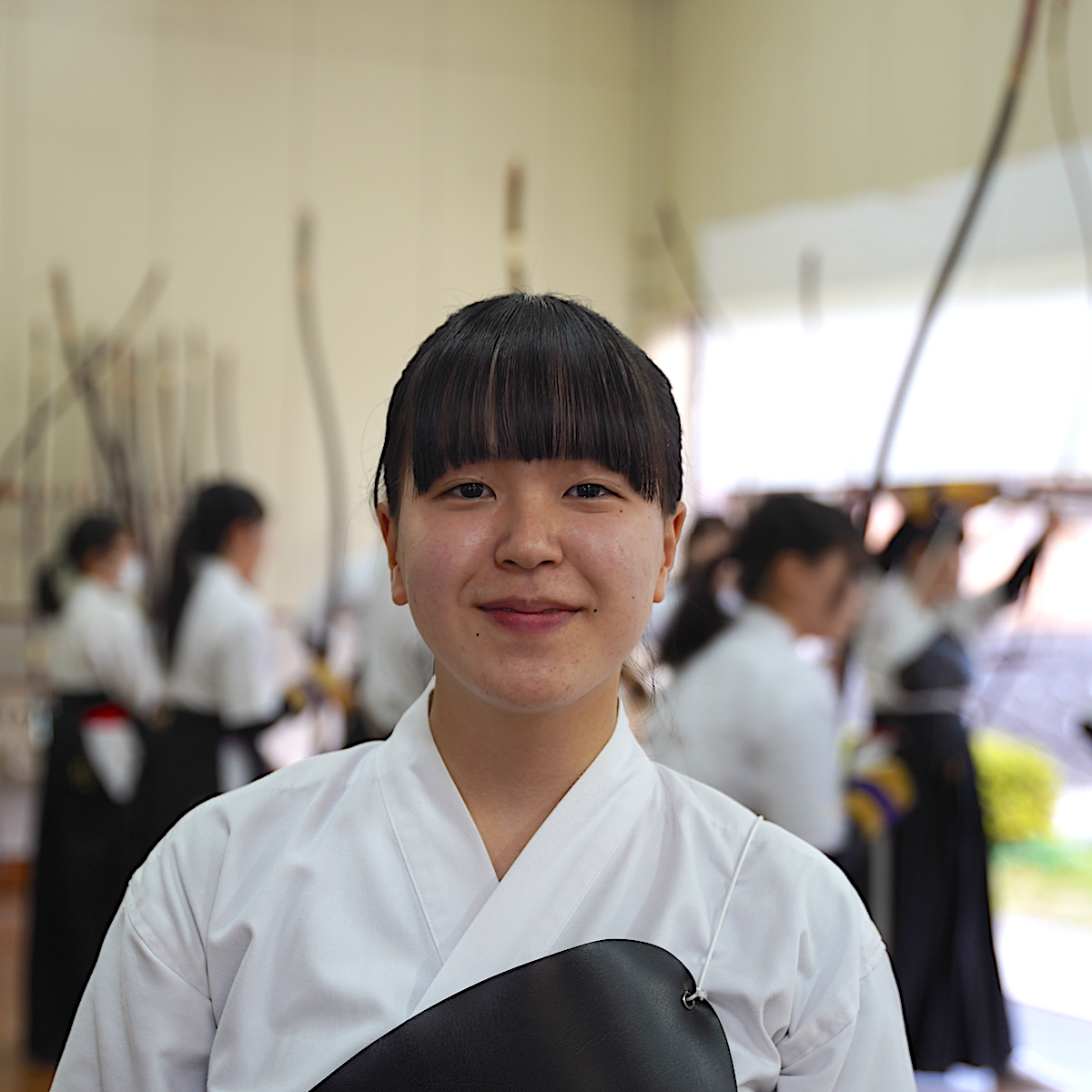 日田高校弓道部　池永真唯（２年）　file.704