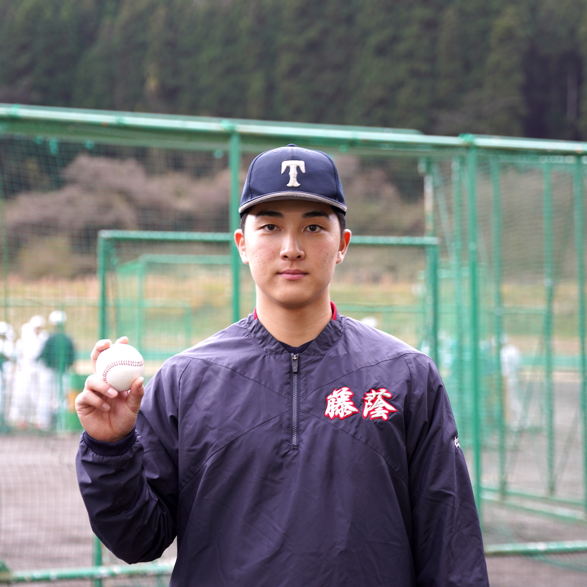スター候補生インタビュー（１）　野球　松石信八（藤蔭３年）「走攻守３拍子そろった選手になる」　【大分県】