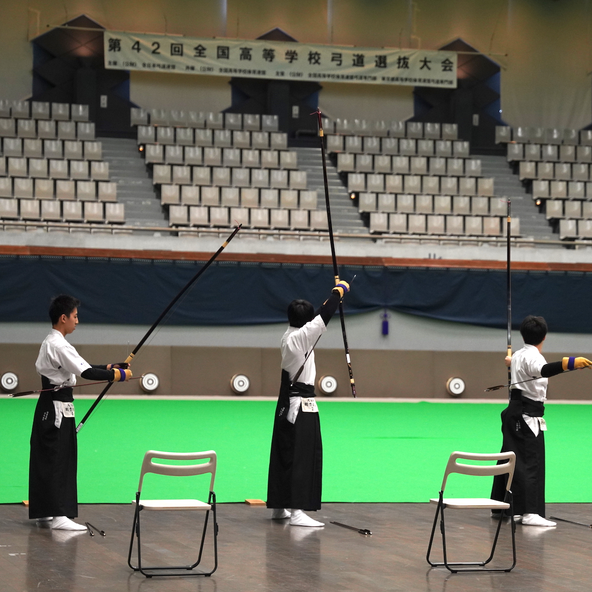 全国高校弓道選抜大会　男子　初出場で大きな成果を得た明豊　【大分県】