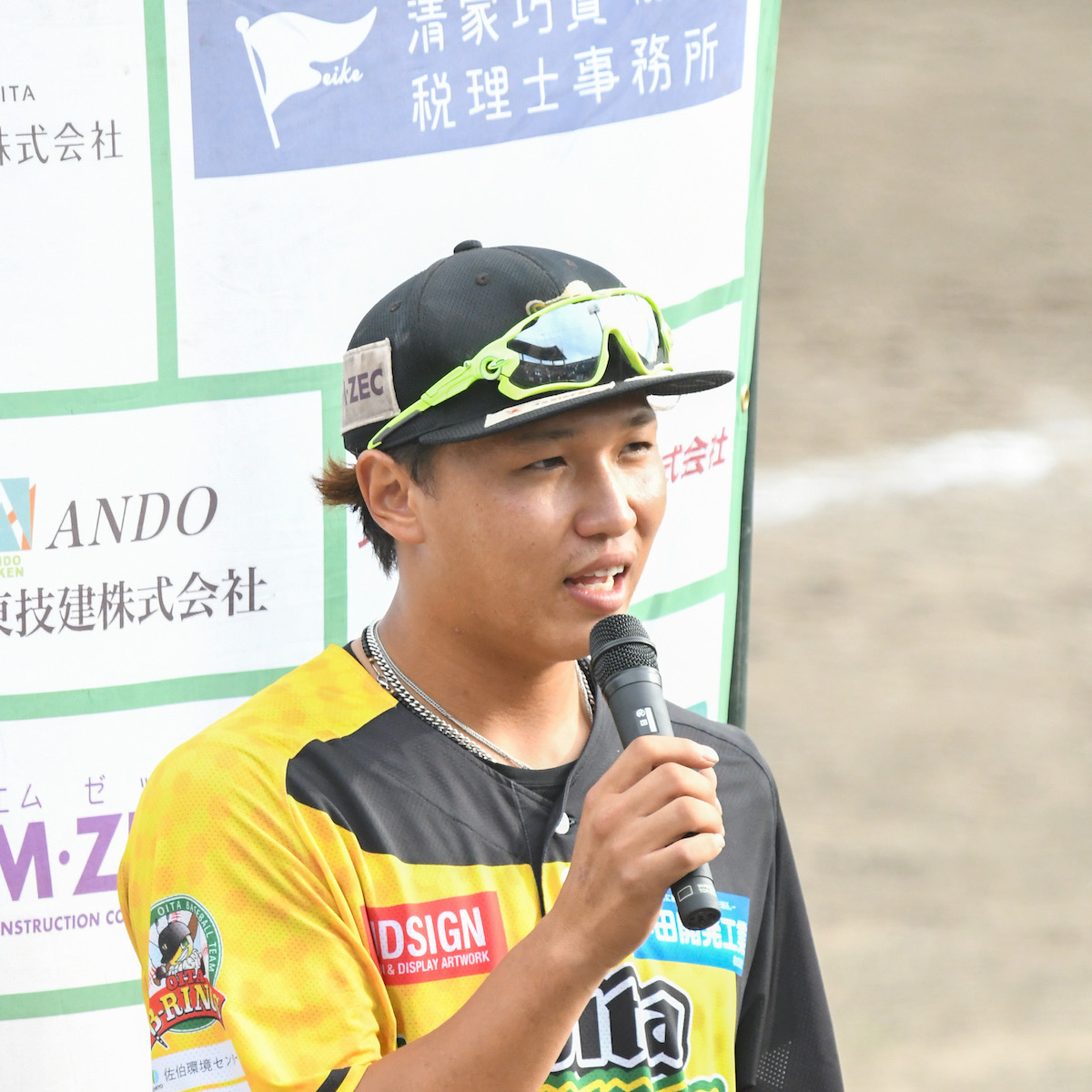スター候補生インタビュー（３）　野球　川上理偉（大分Bーリングス）「もう勝負は始まっている」　【大分県】