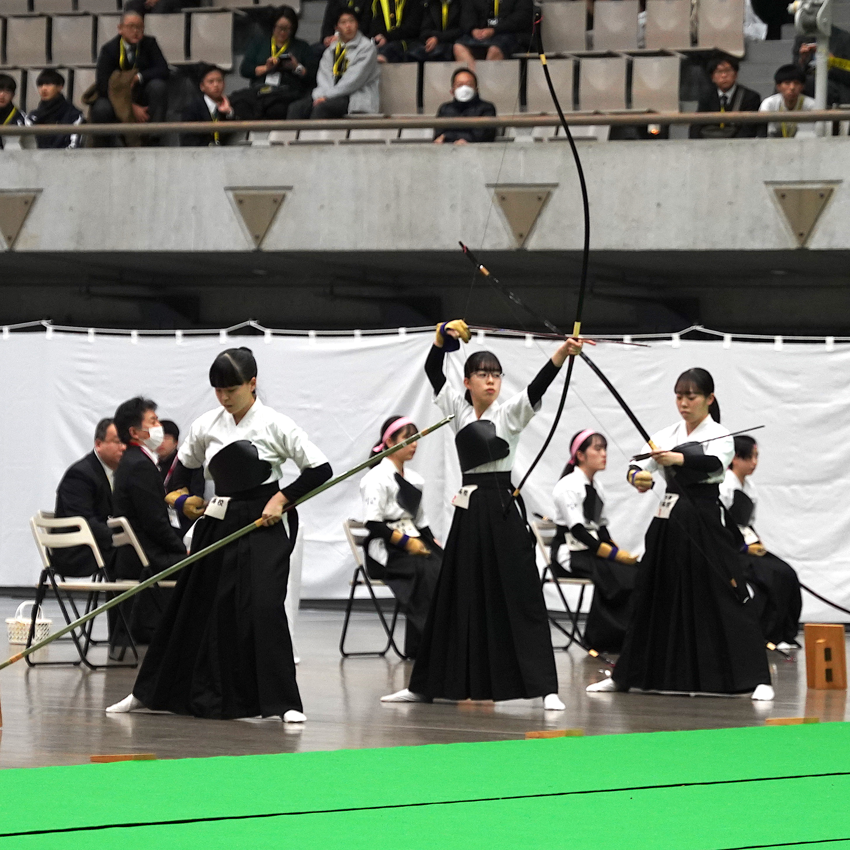 全国高校弓道選抜大会　女子　決勝トーナメント２回戦に進出するも、悔しさ残る日田　【大分県】