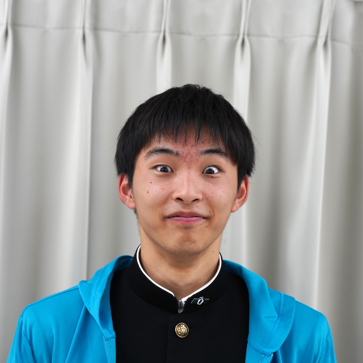 大分上野丘高校水泳部（全九州高校総合文化祭生徒実行委員長）　熊谷大翔（２年）　file.712