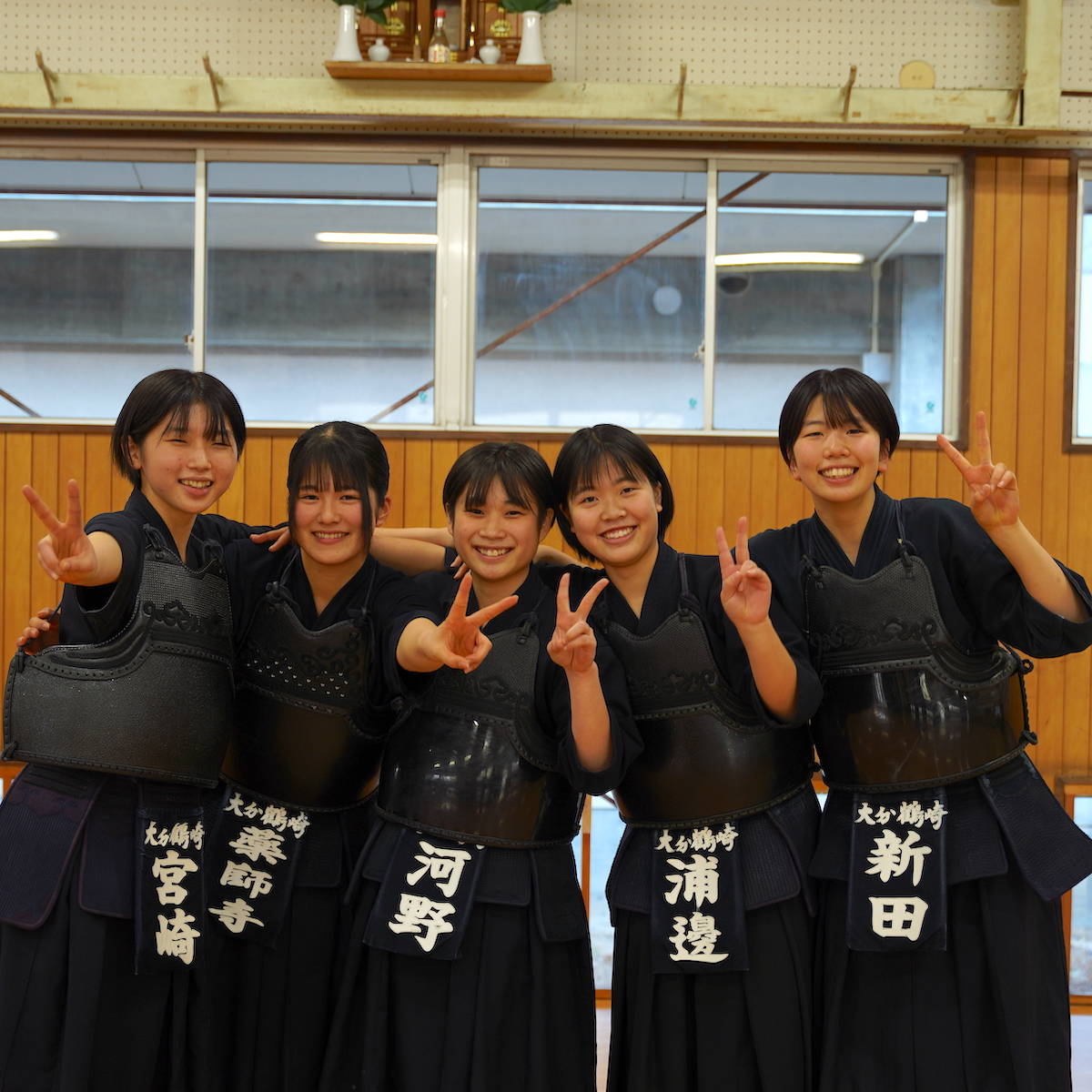 全国剣道選抜県予選特集　女子（１）　１年生軍団・大分鶴崎には弾ける勢いがある　【大分県】