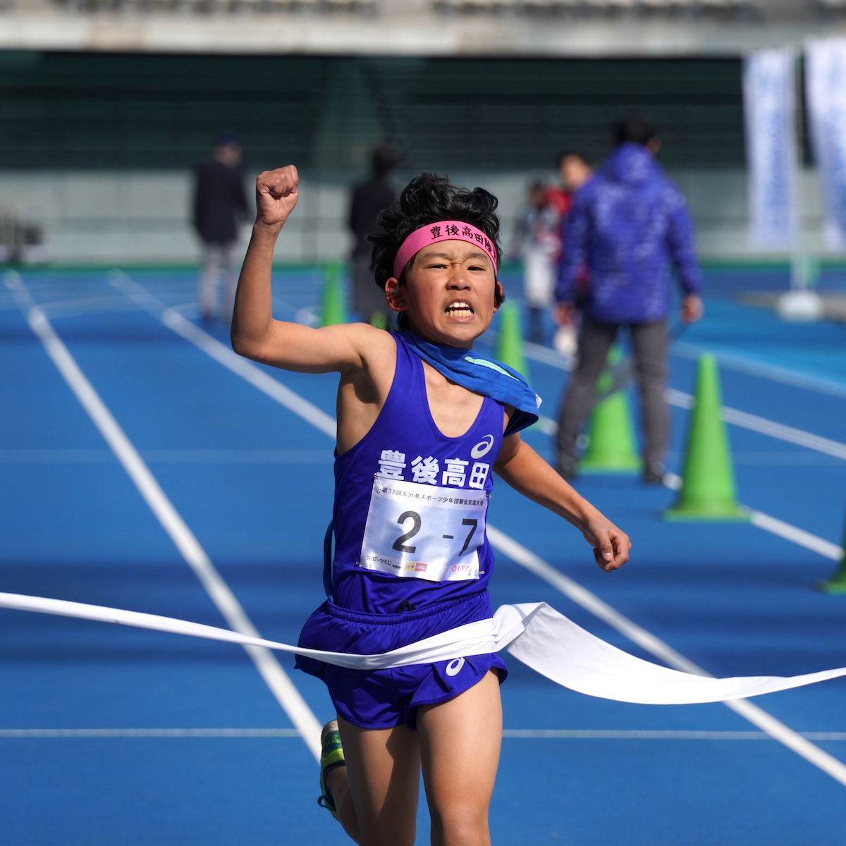 スポーツ少年団駅伝　男子は豊後高田陸上クラブが４年ぶりの優勝　【大分県】