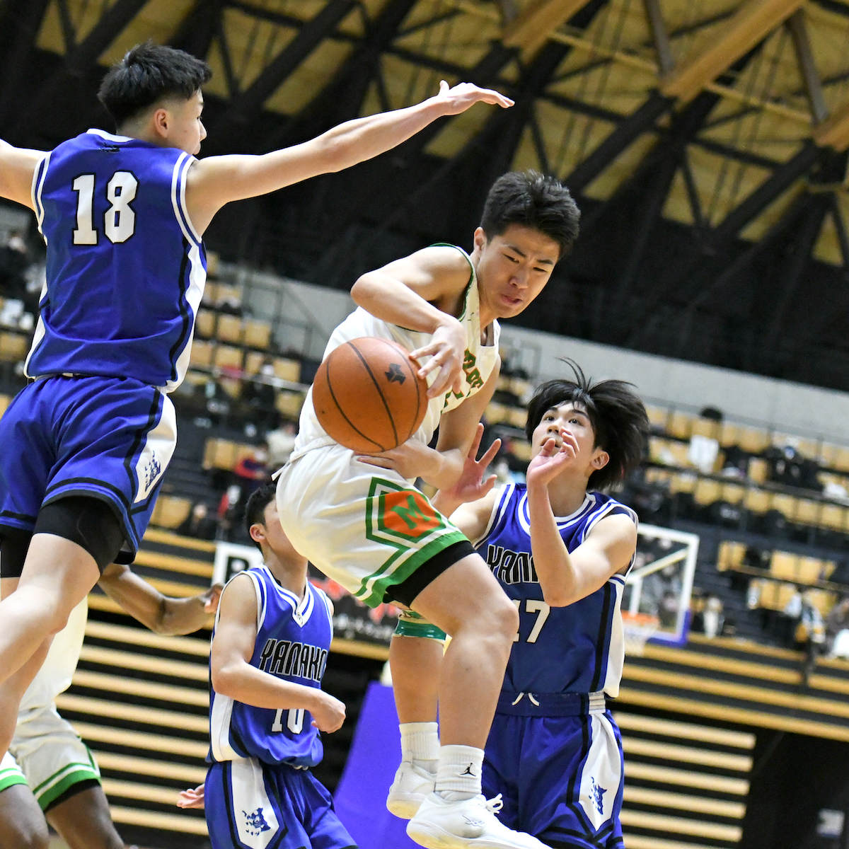 新チームの青写真　バスケットボール男子③　別府溝部学園　内容に注視し、チームの立て直しを図る　【大分県】