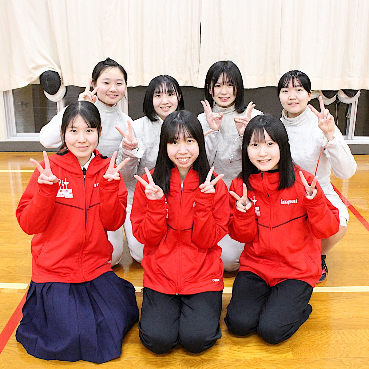 全国高校選抜大会　フェンシング女子　個の力を集結してベスト４を目指す大分豊府【大分県】