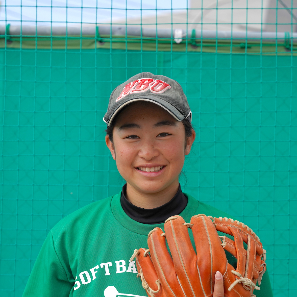 日本文理大学付属高校ソフトボール部　米田優花（2年）　file.738