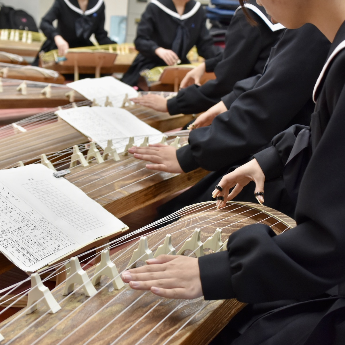 心を一つに。全国にその音色を響かせる　臼杵高校箏曲部　【大分県】