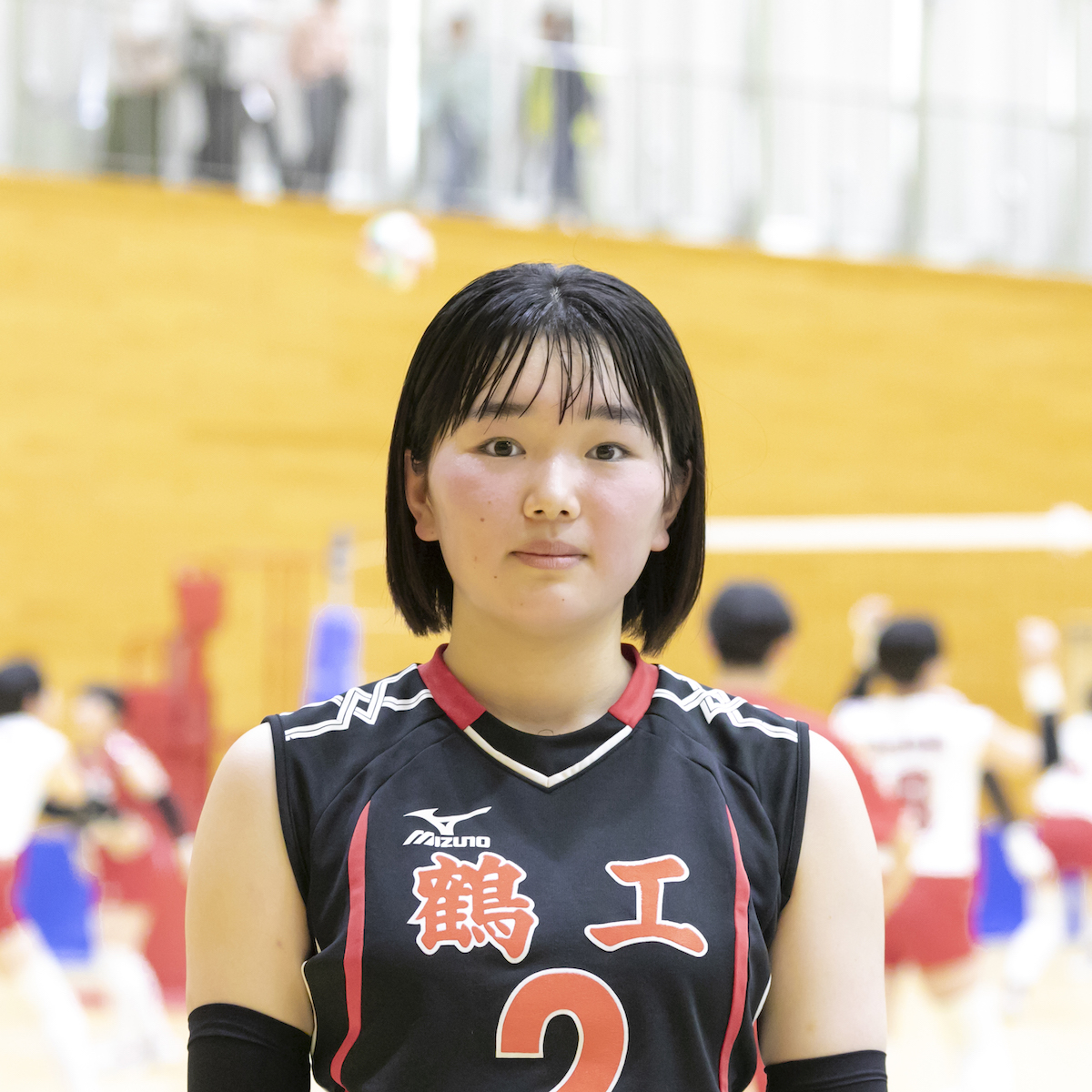 鶴崎工業高校バレーボール部　芋岡凜（３年）　file.744
